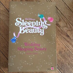 Vintage Walt Disney's Wedding Sleeping Beauty Doll 1997 Mattel l